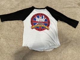 Rare Vintage 1989 The Who The Kids Are Alright 25 Anniversary Tour T-Shi... - £74.94 GBP