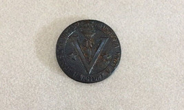 WWI WWII Antique Victory Loan Volunteer Metal Brass Pinback Button Pin 2... - $36.99