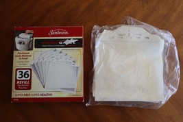 OPENED Sunbeam Rocket Grill Parchment Pouches Refill Bags 36 Pack RP36 2... - £26.57 GBP