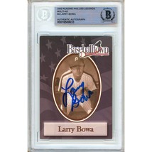 Larry Bowa Phillies Auto 2002 Reading Phils Legends Baseball BAS Autograph Slab - £54.66 GBP