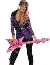 Dreamgirl &quot;Rockstar&quot; Adult Halloween Costume 80&#39;s Sexy Rocker Size Medium 8858 - £38.27 GBP