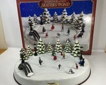 Wonderland Skaters Pond by Christmas Fantasy Ltd 1996 w box complete works - $60.78
