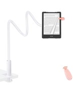 Gooseneck Tablet Holder for Kindle with Remote Page Turner, Lazy Arm Sta... - $39.58