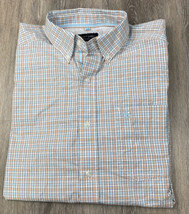 ARIAT Pro Series Plaid Casual Button Down Preppy Work Shirt Embroidered ... - $22.20