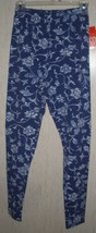 Nwt Womens Liz &amp; Co. Purple Floral Knit Skinny Pants / Leggings Size S (4/6) - £18.35 GBP