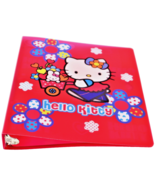 Sanrio - Hello Kitty 3 Ring Binder Flower Power | Vintage - $48.30 CAD