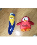 2 Plush Toys a) Peek-a-Boo Toys Hip Hop &amp;  b) Busch Gardens Penguin - $24.75