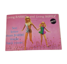 VINTAGE 1973 MATTEL LIVING BARBIE LIVING SKIPPER BOOKLET BROCHURE BOOK C... - $19.00