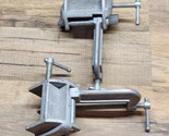 Vintage ALSTON EGNER Aluminum Right Arm Clamps - Made In USA - Pair Of 2 - £19.91 GBP