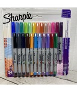 Sharpie Electro Pop Permanent Markers 24 Ct Limited Edition Fine Point - £14.75 GBP