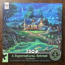 Ceaco - A Supernatural Retreat - Glow In The Dark - 750 Piece Puzzle Ghosts - £13.25 GBP