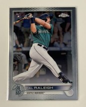 2022 Topps Chrome Cal Raleigh RC MLB Seattle Mariners Rrookie Baseball C... - £4.45 GBP