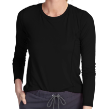 Beyond Scrubs Black Long Sleeve Underscrub Top Women’s Size 2X Excellent - $328.39 MXN