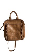 The Sak Leather Tooled Bag Converts Backpack Shoulder Southwestern Cowgi... - $683.48 MXN