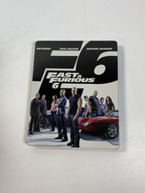 Fast &amp; Furious 6 Extended Edition Blu-ray DVD Steelbook 2 Disc Set - £3.61 GBP