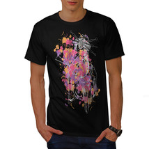 Wellcoda Art Girl Woman Mens T-shirt, Oriental Graphic Design Printed Tee - £14.63 GBP+