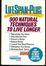 Lifespan-Plus: 900 Natural Techniques to Live Longer Don Barone; Dawn Ho... - £6.04 GBP