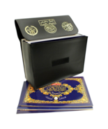 Tajweed Holy Quran 30 Parts Set with Leather Case Large Size 7&quot; x 9&quot; - £66.15 GBP