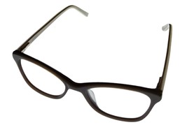 Jones New York Mens Brown Taupe Plastic Rectangle Eyewear Frame  J237 47mm - £28.85 GBP