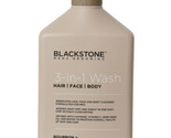 Blackstone Men&#39;s Grooming  3-in-1 Bourbon &amp; Cedar 3-in-1 Wash Hair | Fac... - $28.99