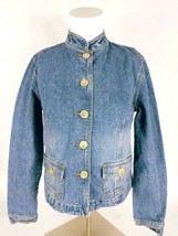 Ann Taylor LOFT Women&#39;s Jean Jacket Size 0 Denim Button Up Blue  - £19.83 GBP