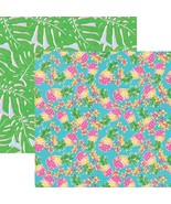 Colorful Pineapples 12 X 12 Double Sided Scrapbook Paper - Single Sheets - $22.81 MXN