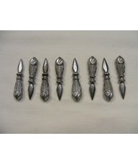 Vintage 4 Sets of Pewter Corn on the Cobb Holders Utinsels Silver Toned 4-d - €16,98 EUR