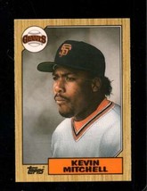 1987 Topps Traded #81 Kevin Mitchell Nmmt Giants *AZ0646 - £2.68 GBP
