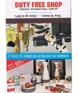 Matchbook Cover Duty Free Shop Toronto Airport 60% Savings  - £1.49 GBP