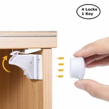 Baby Safety Magnetic Locks Invisible Cabinet Drawer Child Cupboard Locker - £20.47 GBP