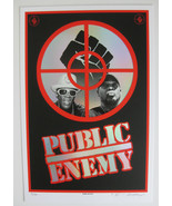 Public Enemy 2020 12x18 Emek poster foil with no date The Terrordome #30... - £272.46 GBP