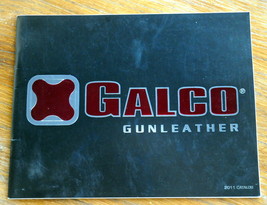 Galco Gunleather Catalog 2011 - £1.17 GBP