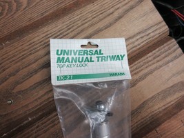 NOS Vintage Harada TK-21 Universal Mount Triway Top Key Lock Antenna - $37.04