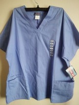 Cherokee Workwear Womens Ceil V Neck Scrub Top Nurse Doctor #4700 XL - $18.99