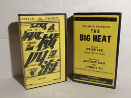 The Big Heat + Once Upon A Thieve - Rare Asian Cinema Vhs - Free Shipping - £67.96 GBP