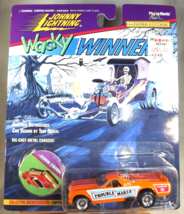 1996 Johnny Lightning Series #4 Wacky Winners TROUBLE MAKER Orange w/Chrome Sp - $12.50