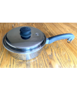 Vtge SALADMASTER 1 Qt 7&quot; Saucepan Pot Vapo Lid 18-8 Tri-Clad Stainless S... - $41.20 CAD