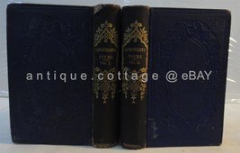 1864 Antique Poems By Henry Wadsworth Longfellow Complete In 2VOL - £98.65 GBP