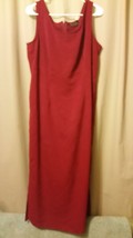 M.H.M. Melissa Harper Dark Red 2 Piece Dress, Size 14        / - £9.10 GBP