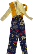 Vintage Barbie Best Buy Jumpsuit #8685 Turtles & Flowers Mattel 1973 image 5