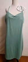 Willow Blossom Sage Green T Back Athleisure Dress Built-in Bra Stretch S... - $367.64 MXN