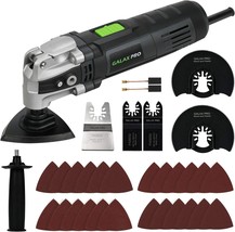 GALAX PRO 3.5A 6 Variable Speed Oscillating Multi Tool Kit with Quick, Grinding - £51.95 GBP