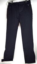 Prada Womens Pants Black Ankle Zip Straight Leg 30 Italy 4 Zipper Pockets - $118.80
