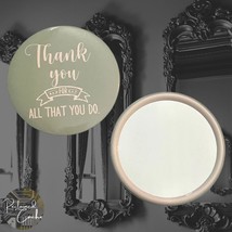 All That You Do Round Circle Compact Mirror  - $74.73 MXN