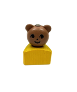 Vintage 1960’s Fisher Price Goldilocks and the Three Bears Wooden Baby Bear - €8,58 EUR