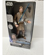 Star Wars Power Force Obi-Wan Kenobi Talking Action Figure Disney Parks ... - $54.14 CAD