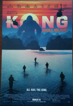 KONG Skull Island, All Hail The King Promo Movie Poster, new - £6.21 GBP