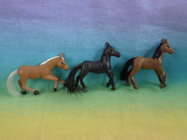 3 Miniature Horse Farm Animal Figures - as is - £2.28 GBP