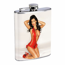 Persian Pin Up Girls D14 Flask 8oz Stainless Steel Hip Drinking Whiskey - £11.83 GBP