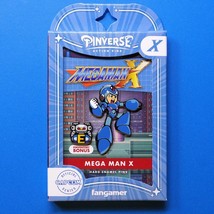 PINVERSE Mega Man X Sub E-Tank Figure Pin Set Pack + Trading Card + Stickers - £24.35 GBP